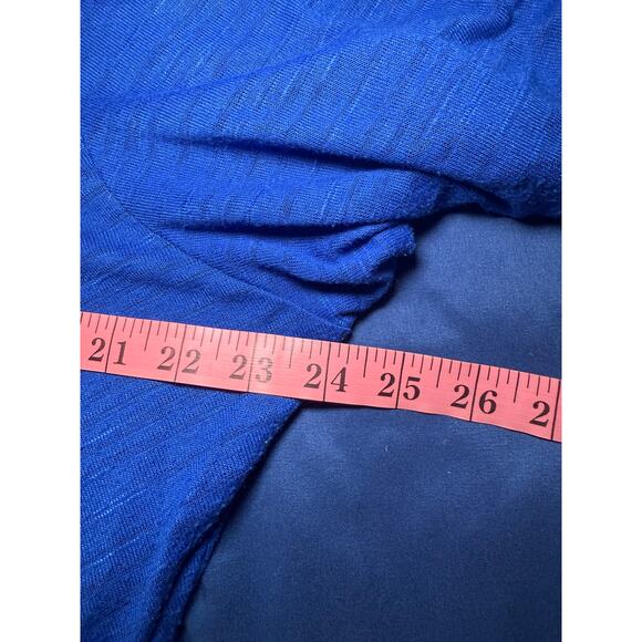 Catherines short‎ sleeve blue lightweight cardigan womens 5X minimalist capsule - Picture 5 of 7